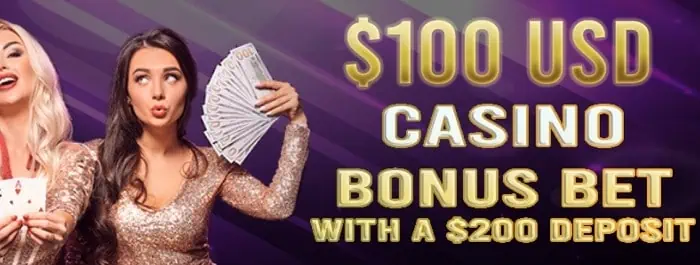 R$100 free bet bonus 