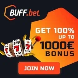 Buff Casino free spins bonus codes