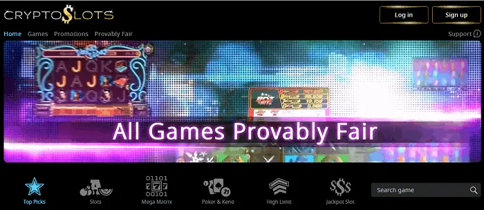 Provably Fair Games / Cryptocurrency Casino / Free To Play