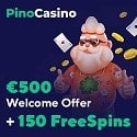 Pino Casino 150 free spins and R$500 welcome bonus