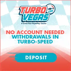 Turbo Vegas Casino - Bank ID by Trustly - no account gaming