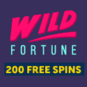 Wild Fortune Casino 175 free spins and R$300 welcome bonus